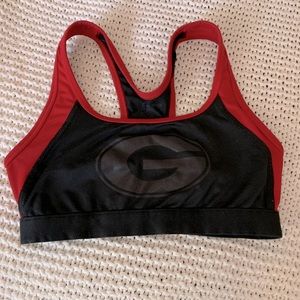 UGA sports bra